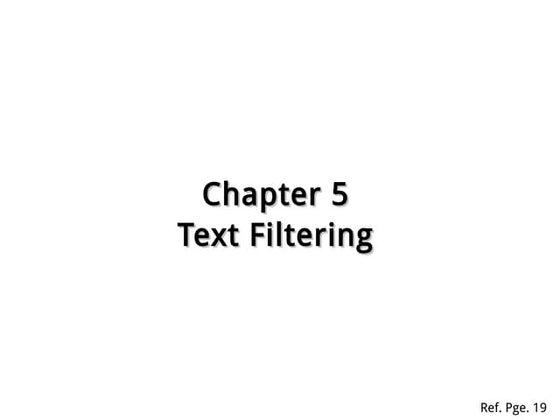 Linux fundamental - Chap 05 filter
