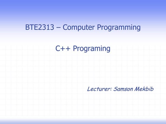 Chap 1 c++
