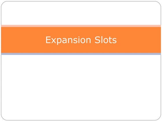 Chap1 expan slots