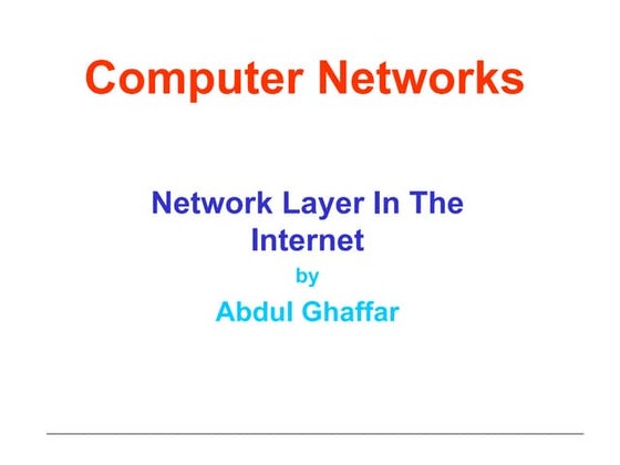 Internet Protocol