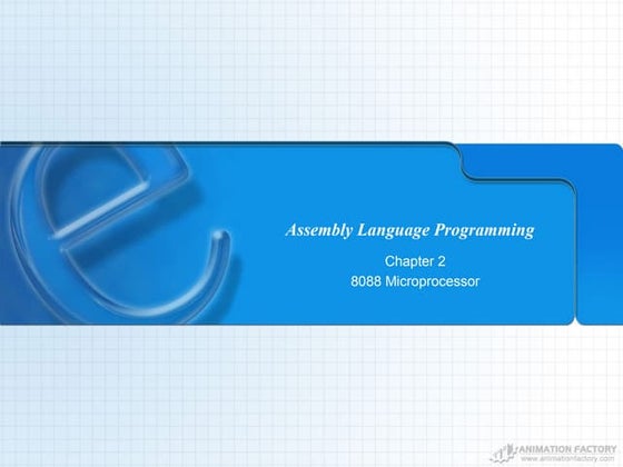 Chapter 2   The 8088 Microprocessor