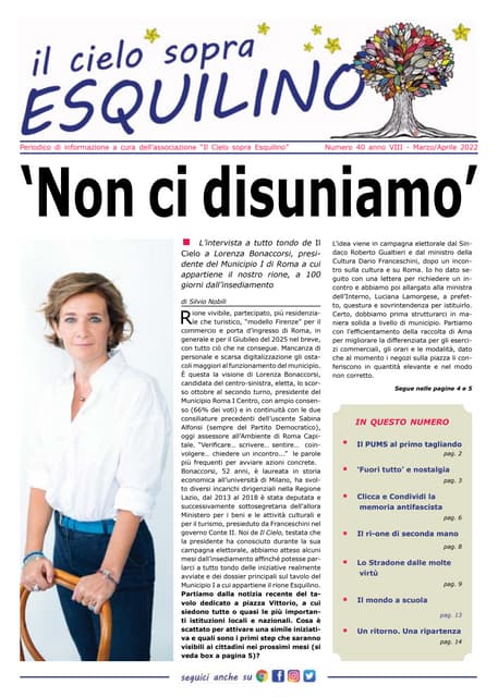 Cielo sopraesquilino numero40
