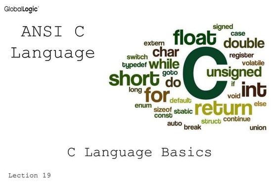 C language lect_19_basics