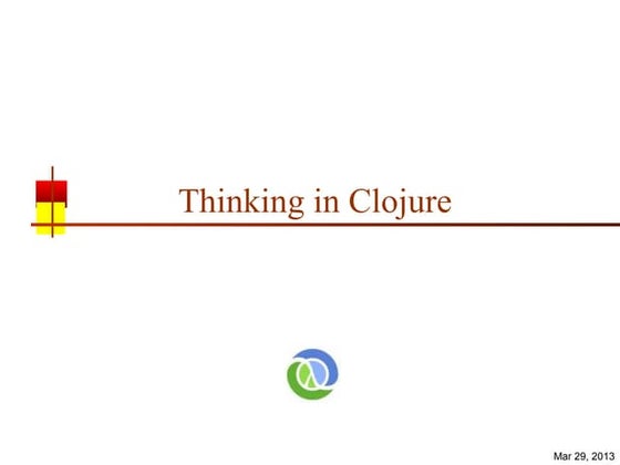 Clojure 1a