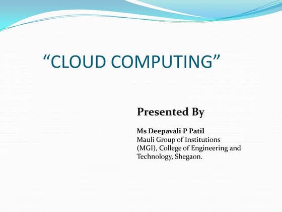 Cloud 