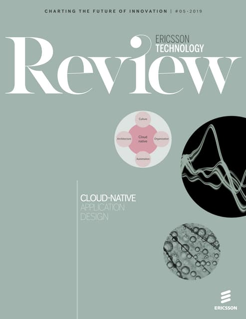 Ericsson Technology Review: Cloud-native application design in the telecom do...