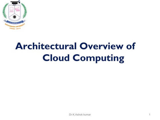 Cloud computing  1