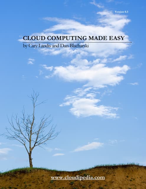 Cloud computing made easy