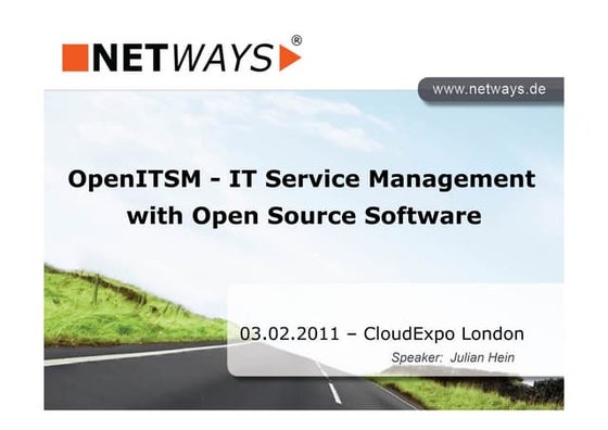 OpenITSM - IT Service Management with Open Source
