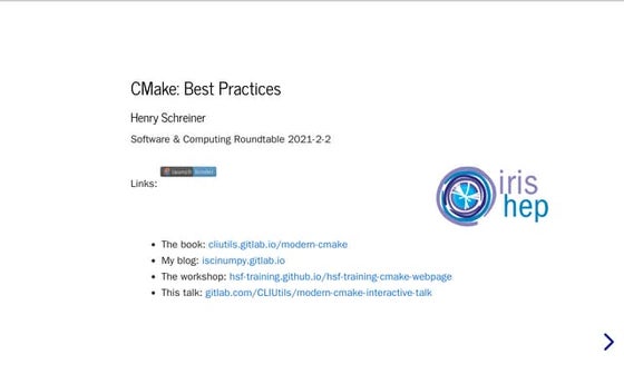 CMake best practices