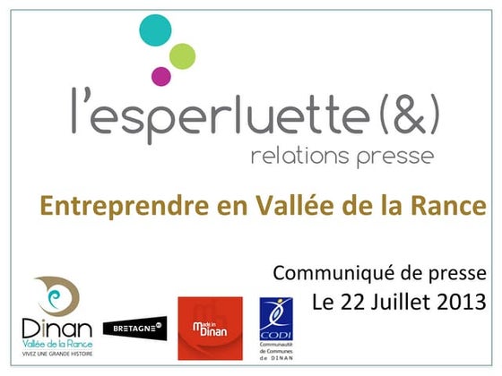 Entreprendre en Vallée de la Rance - Samento 