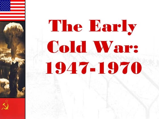 Cold War in a Global Context