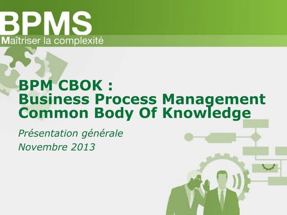 Présentation BPM CBOK V3