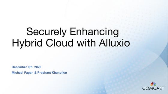 Securely Enhancing Data Access in Hybrid Cloud with Alluxio