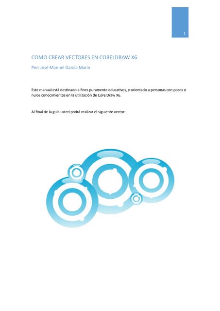 Como crear vectores en coreldraw x6