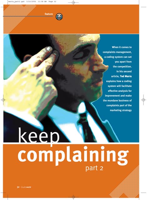 Complaints Management Part 2