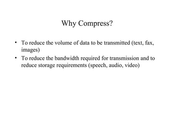 Compression