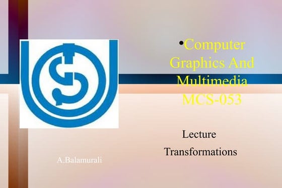 Computer graphics