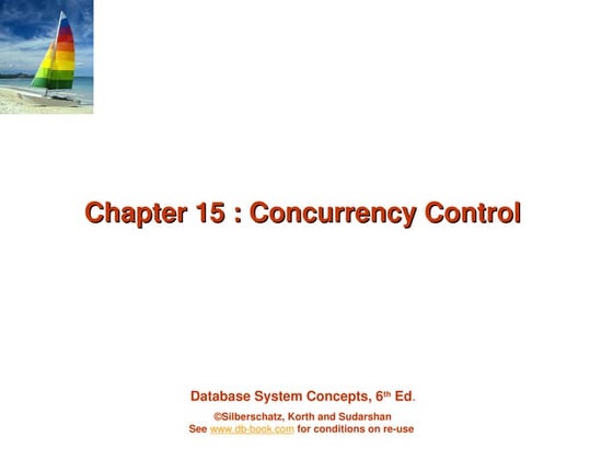 Concurrency control ppt for operating systems