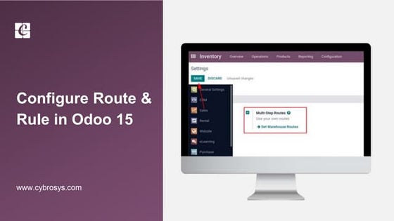 Configuring Route and Rule in Odoo 15