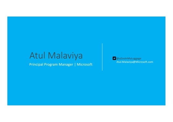Kubernetes DevOps - Atul - Microsoft - CC18