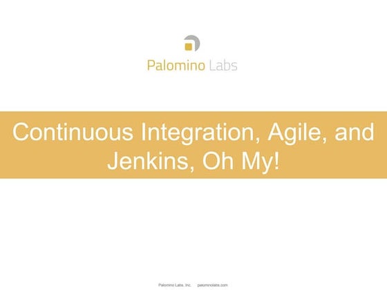 Continuous integration meetup