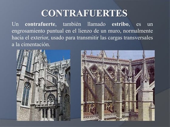 Contrafuertes goticos