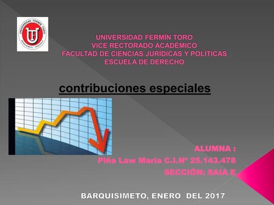 Contribuciones especiales mj