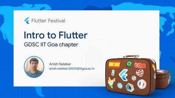 Flutter Festivals IIT Goa Session 2