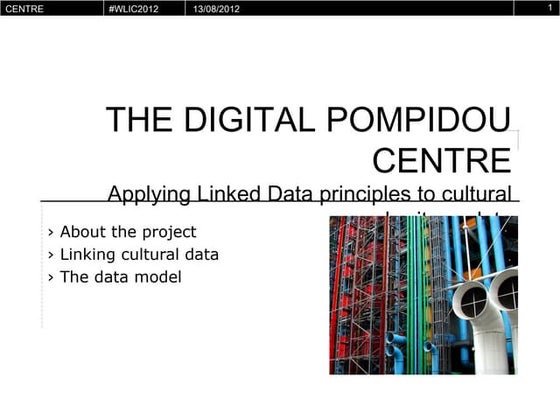 IFLA 2012 - OCLC Linked Data round table