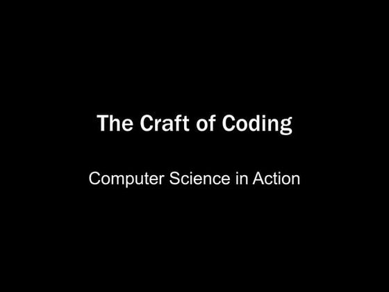 Craft of coding