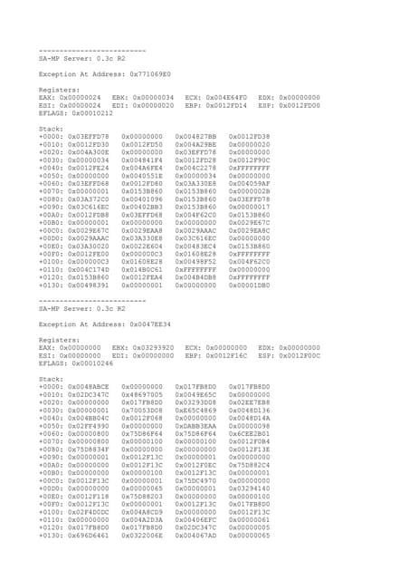 Crashinfo