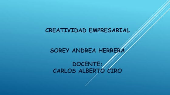 Creatividad empresarial 2