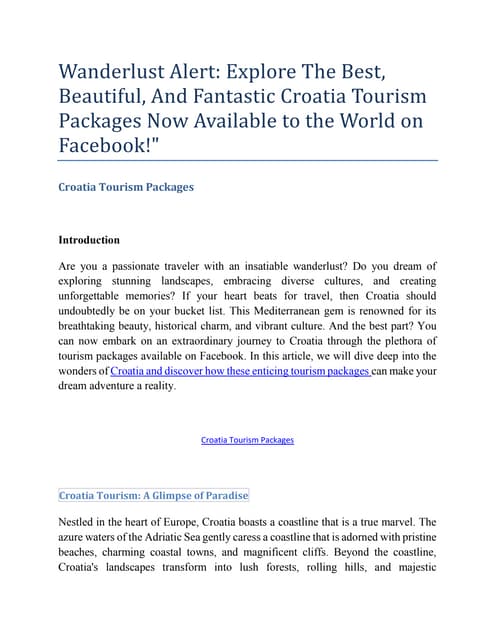 Croatia tourism packages.pdf