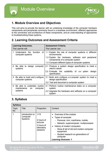 CS SYLLABUS