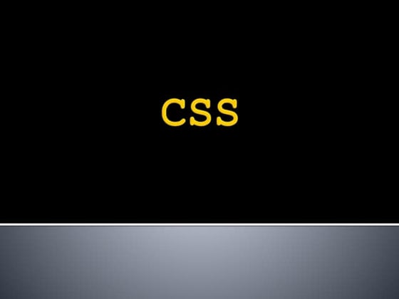 CSS