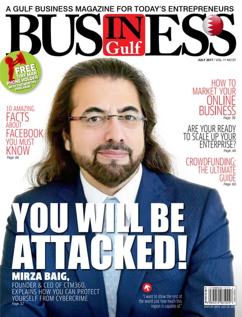 Cyber Warrior - Business in Gulf  2017