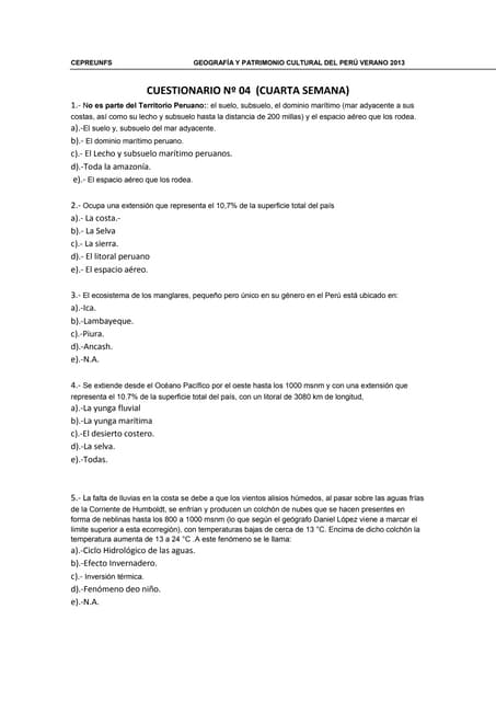 Cuestionario  del 08 al 26 de abril.prof. novoa