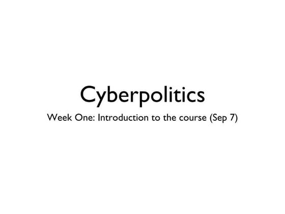 GPA 1035: introduction