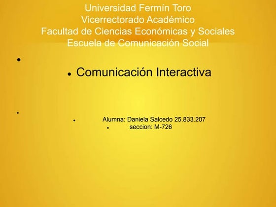 Daniela comunicacion interactiva