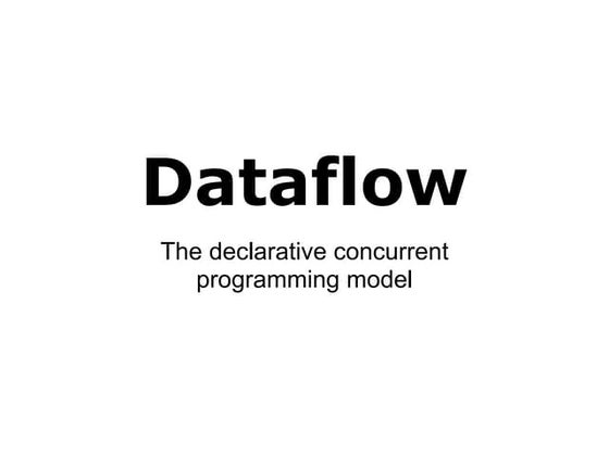 Dataflow: Declarative concurrency in Ruby