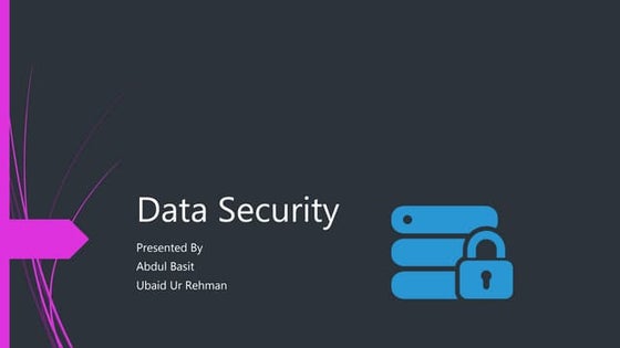 Data security