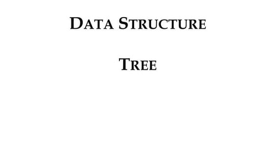 Data structure tree- advance
