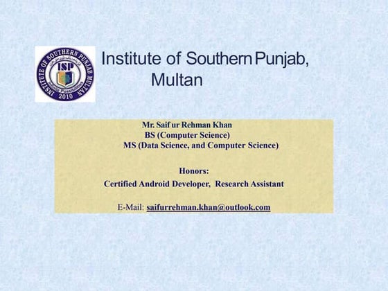 Db lecture 1