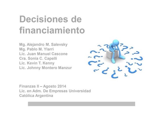 Decisiones II Sept 2014