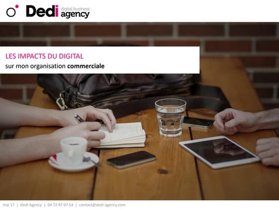 Les impacts du digital sur mon organisation commerciale