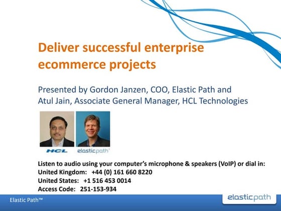 Deliver Successful Enterprise Ecommerce Projects