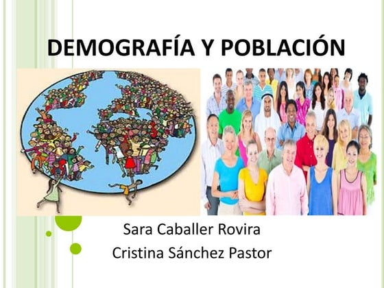 Demografía y población 