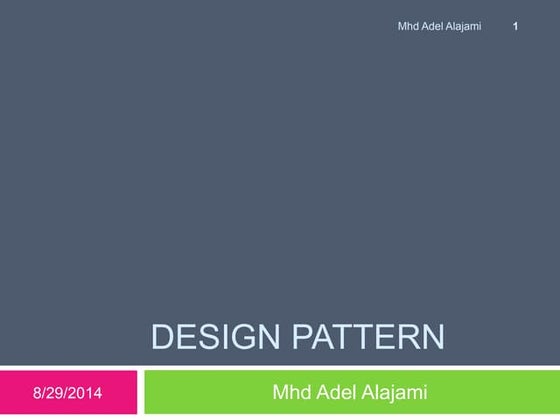 Design pattern