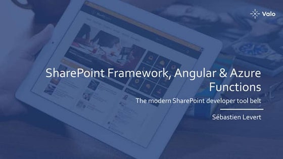 SharePoint Fest Seattle - SharePoint Framework, Angular & Azure Functions